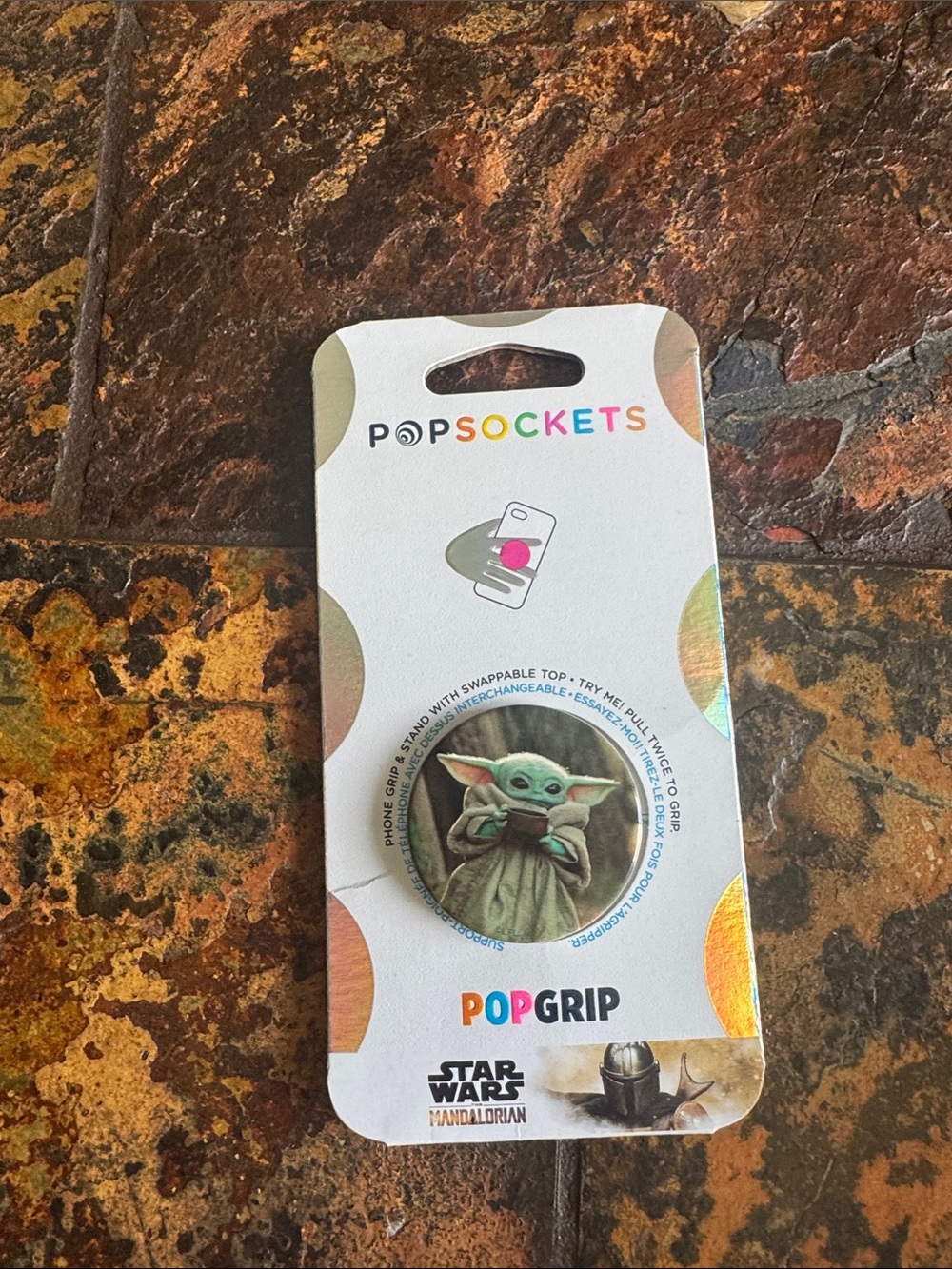 PopSockets PopGrip - The Mandalorian "Grogu" Design, (870)